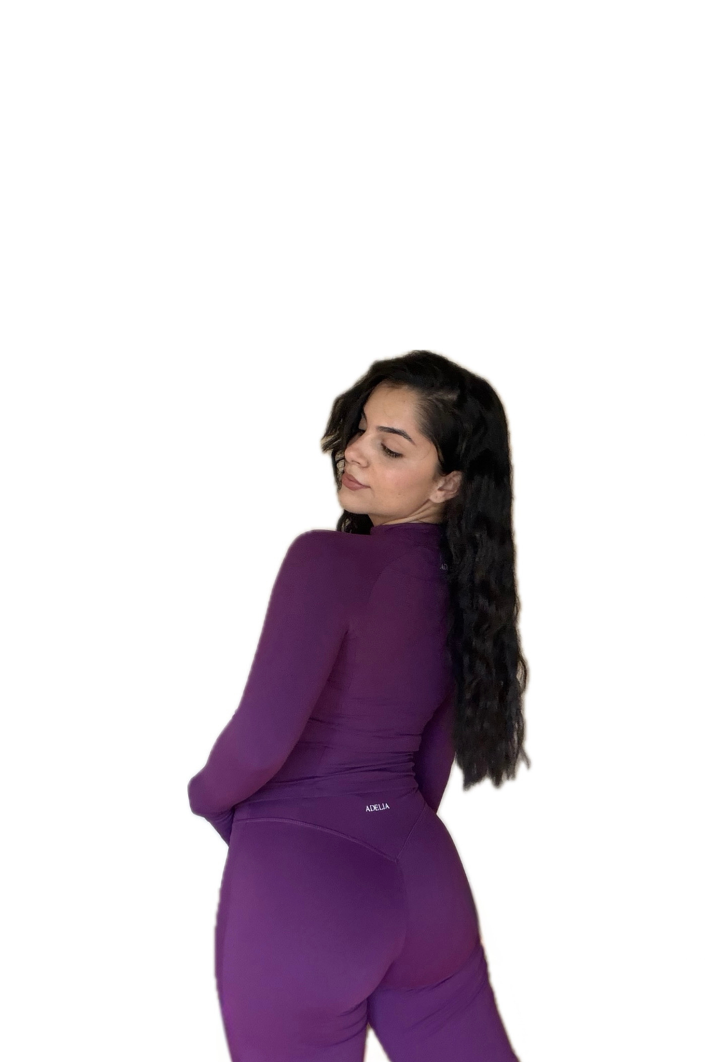 Purple Rose Zip Jacket