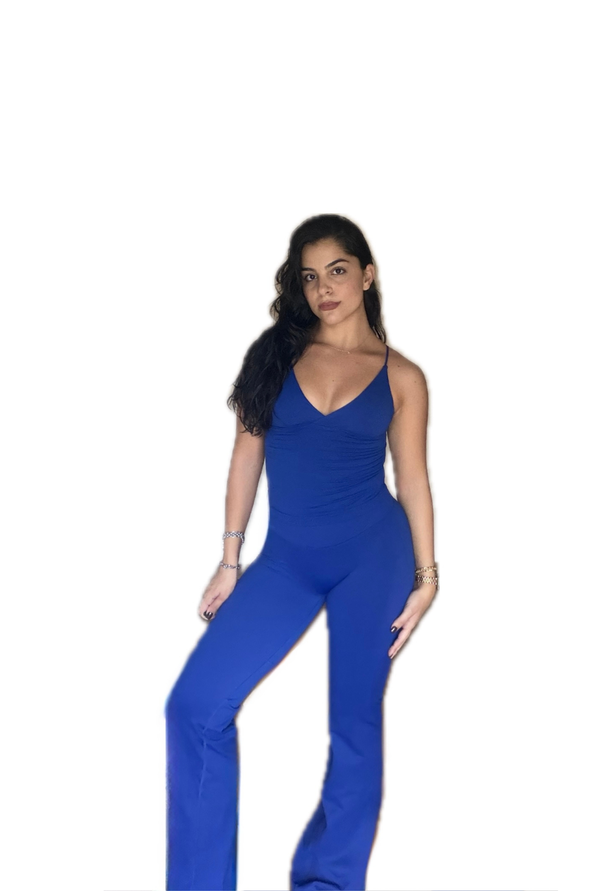 Petrol Blue Flared