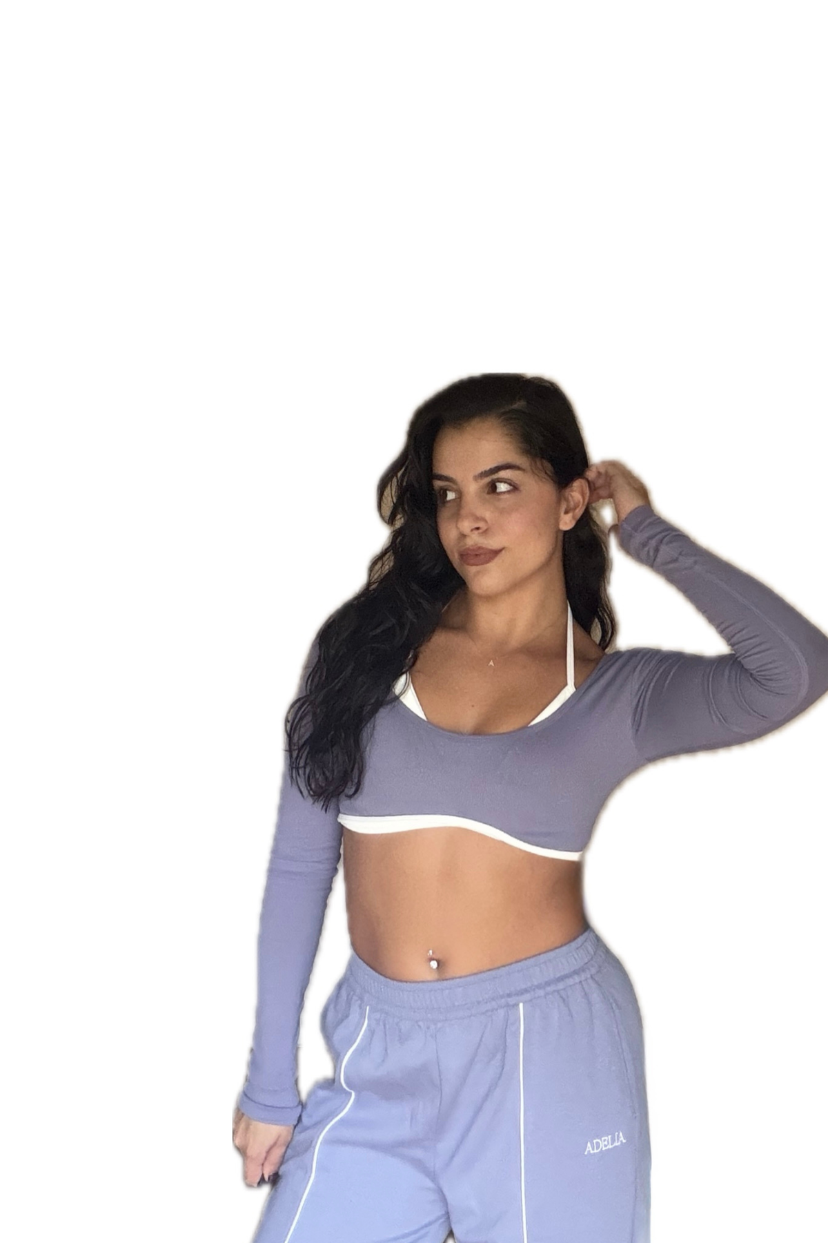 Caroline Sleeve Crop Top