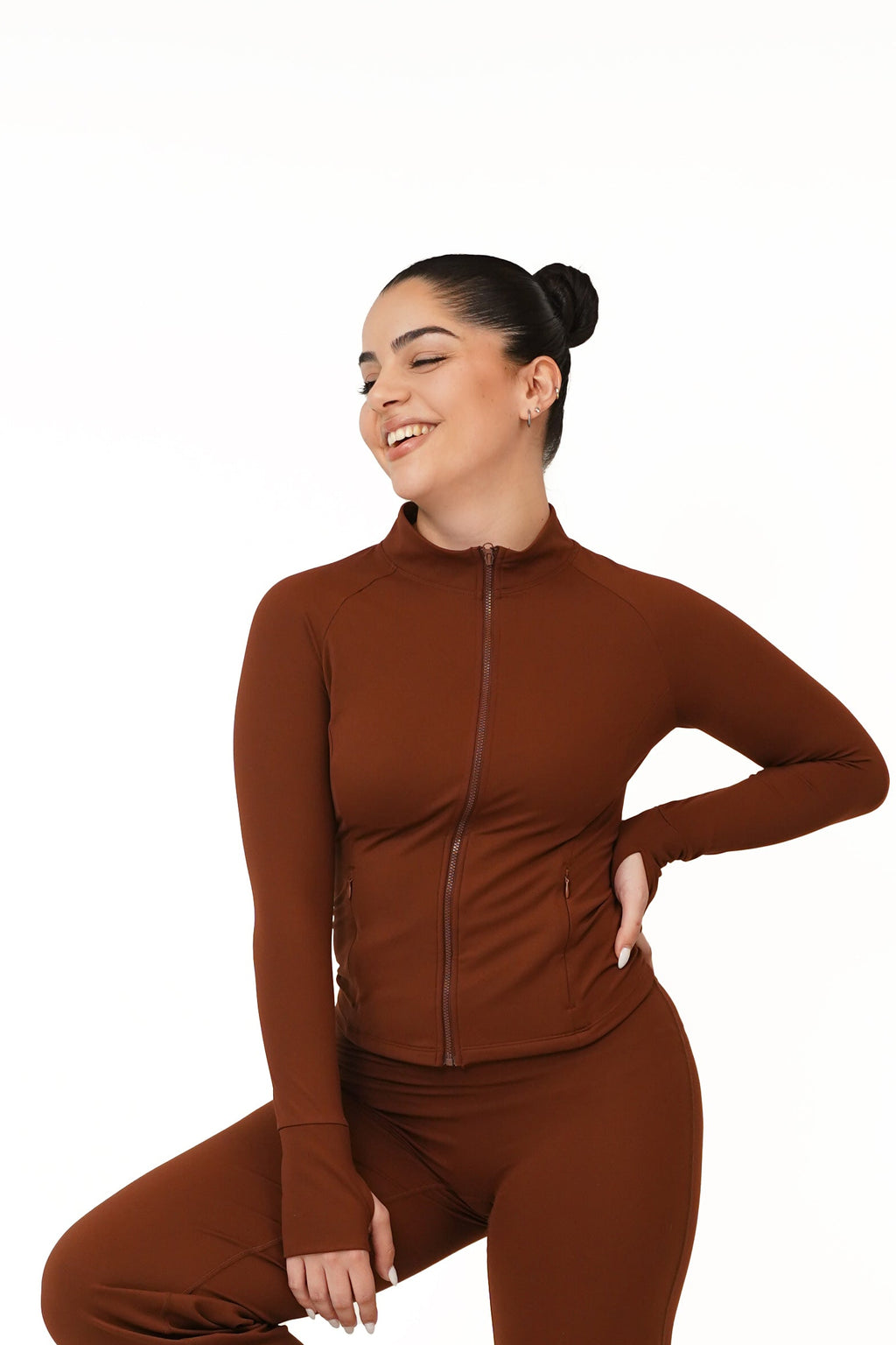 Cappuccino Zip-Jacket